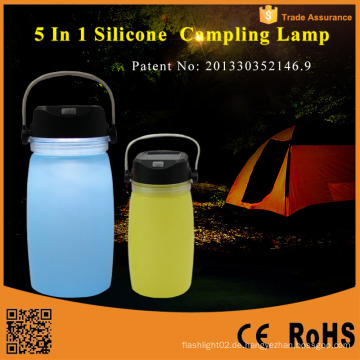 Tragbare Solarbetriebene Faltbare LED Camping Laterne